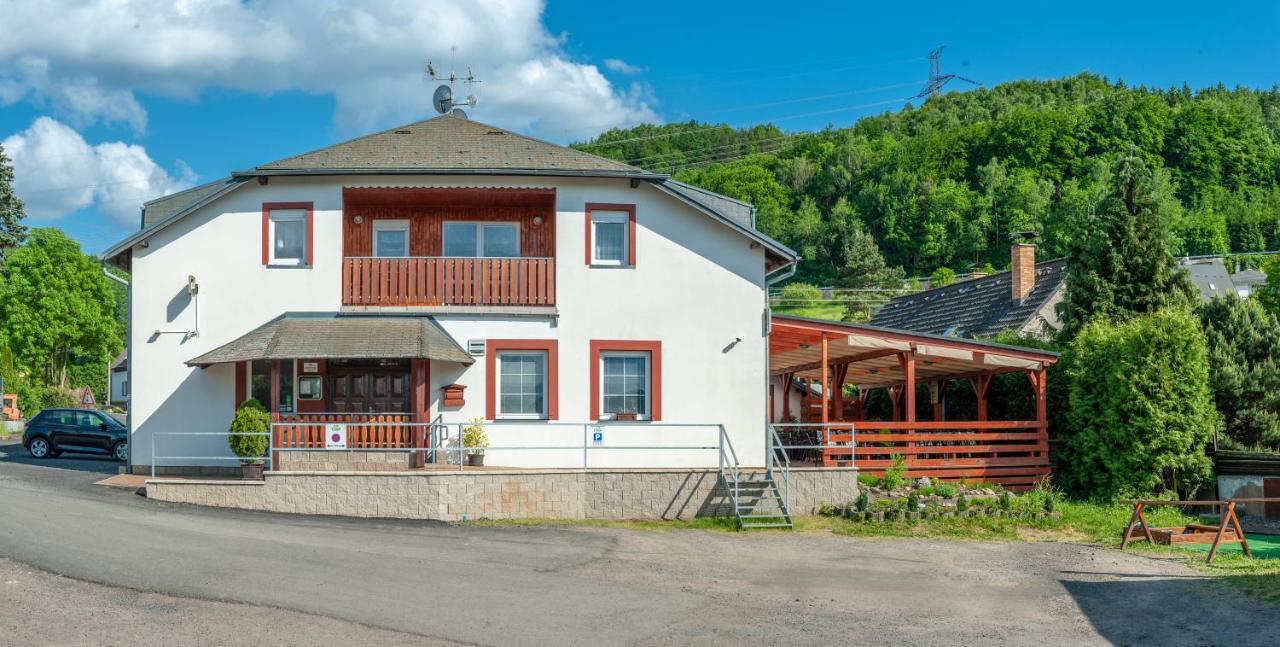 Penzion V Udoli Hodkovice nad Mohelkou Bagian luar foto